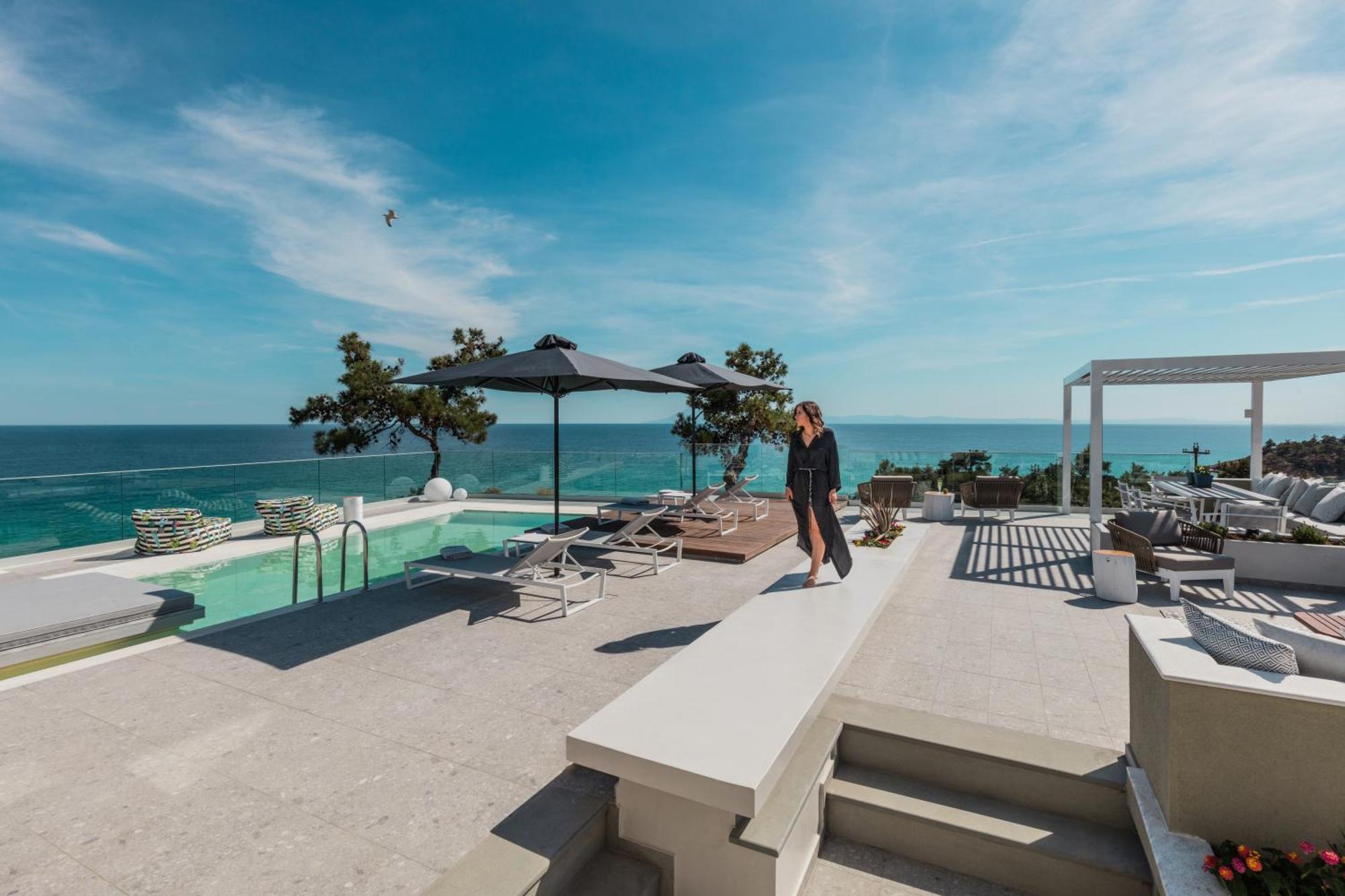 360ᵒ Luxury View Collection - Adults Only Aparthotel Limenaria  Buitenkant foto